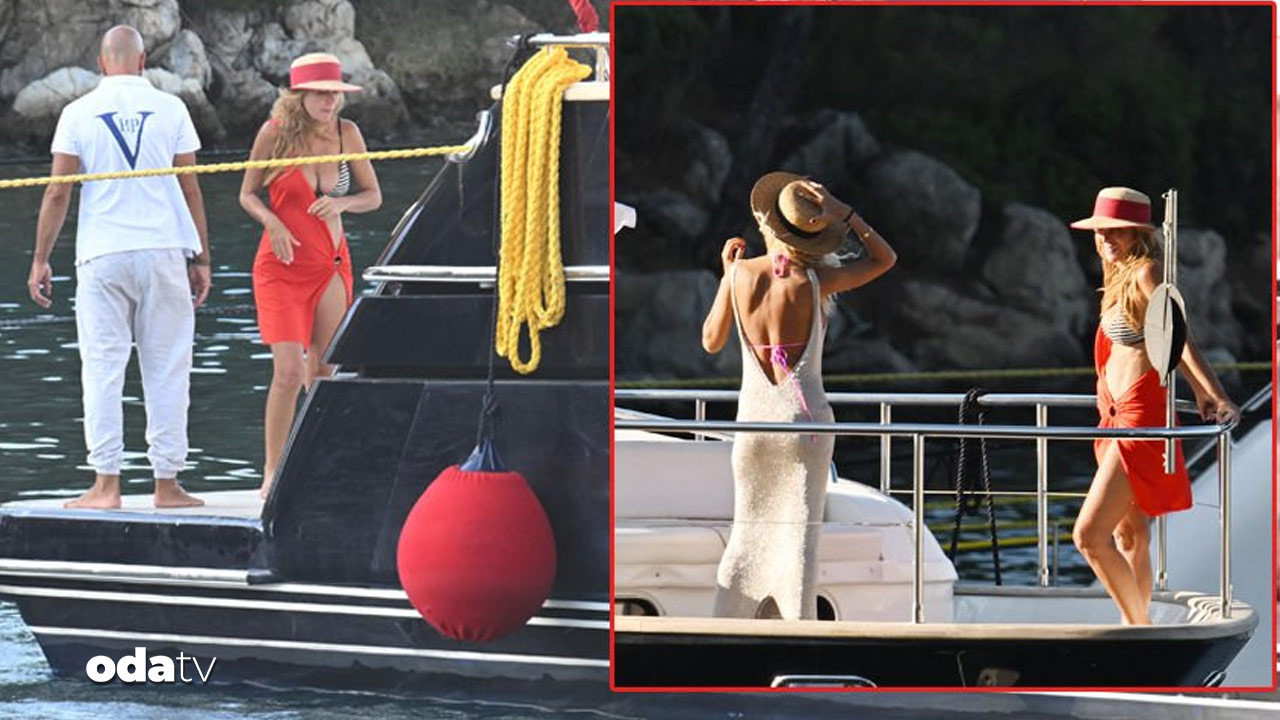 cemiyetin unlu ismi etel balerin bodrumda tekne keyfi 4au6pEhN