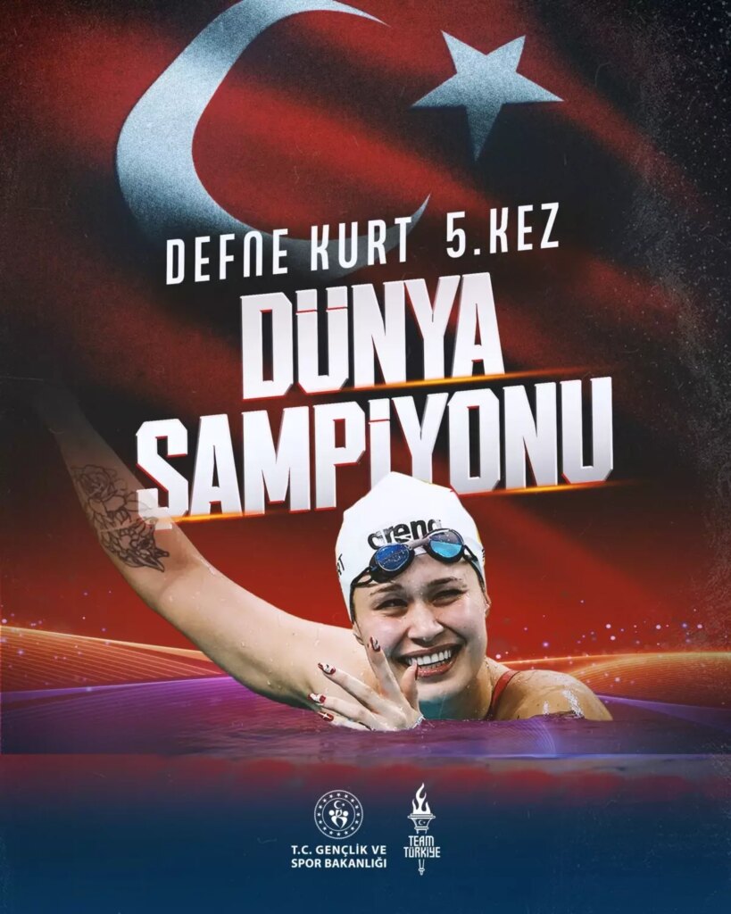 Defne Kurt Dünya Şampiyonu!