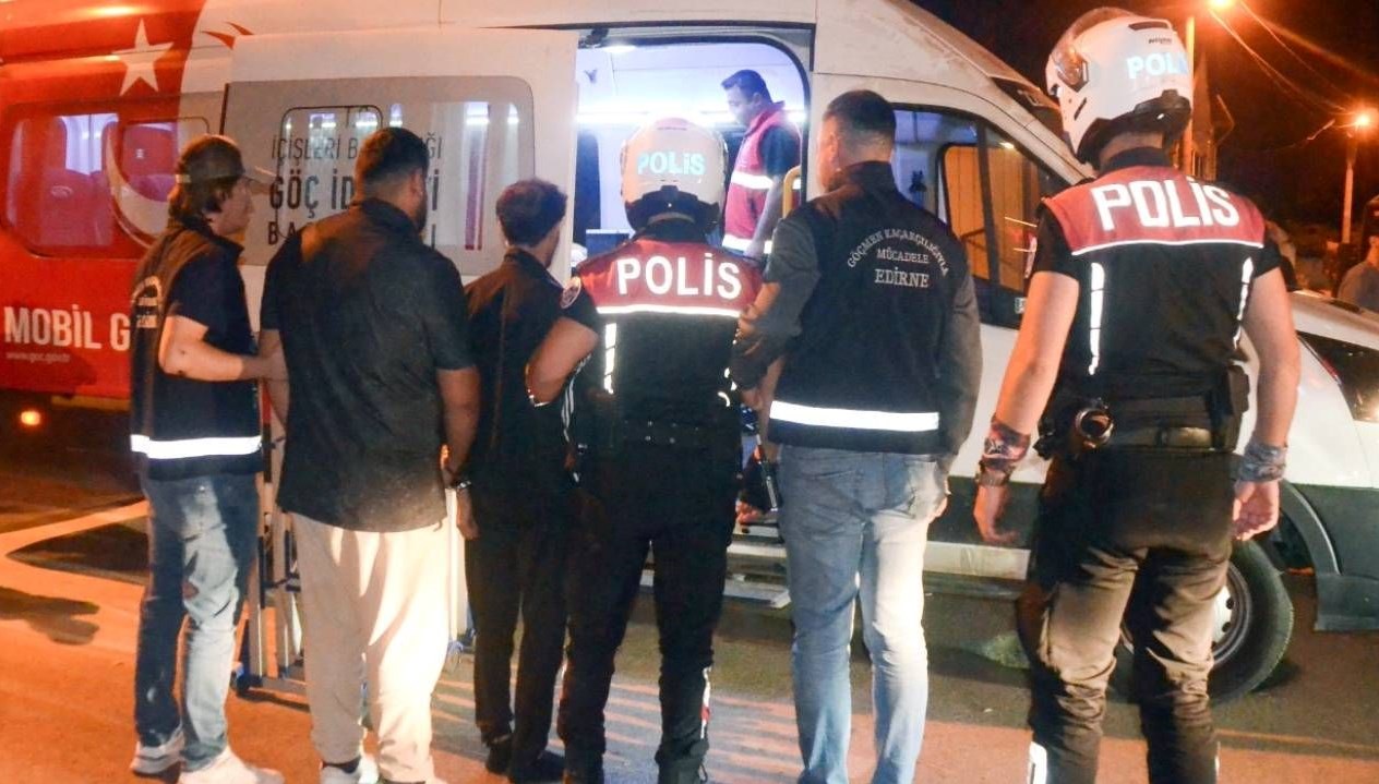 edirnede 5 duzensiz gocmen yakalandi 4iAris7W