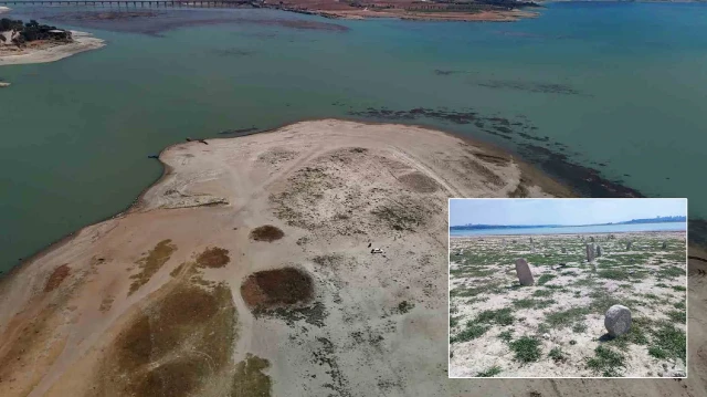 sular cekildi 70 yillik sir aciga cikti mezarlik yeniden gorundu sFciXsWs