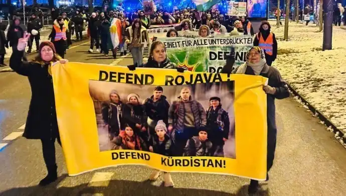 Almanya ve İsviçre’den bir heyet, insani yardım takibi için Rojava’ya gidiyor