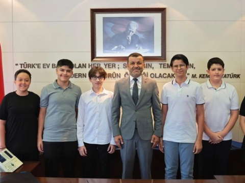 Denizlili lgs sampiyonlari baskan cavusogluyla bulustu vYnOrex8