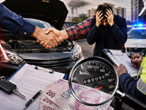 Ikinci el otomobilde buyuk tuzak yaptigi akillara durgunluk verdi yakalaninca cezayi yedi vWklL322
